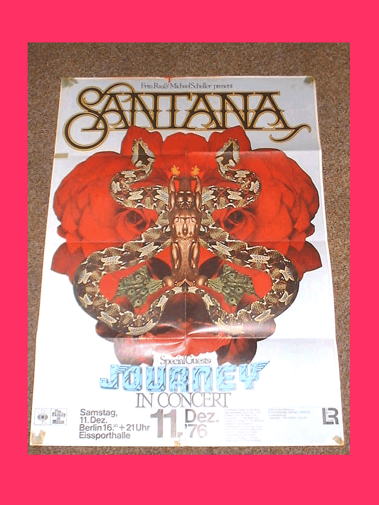 Santana Plakat Santana Plakat