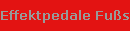 Effektpedale Fuschalter 